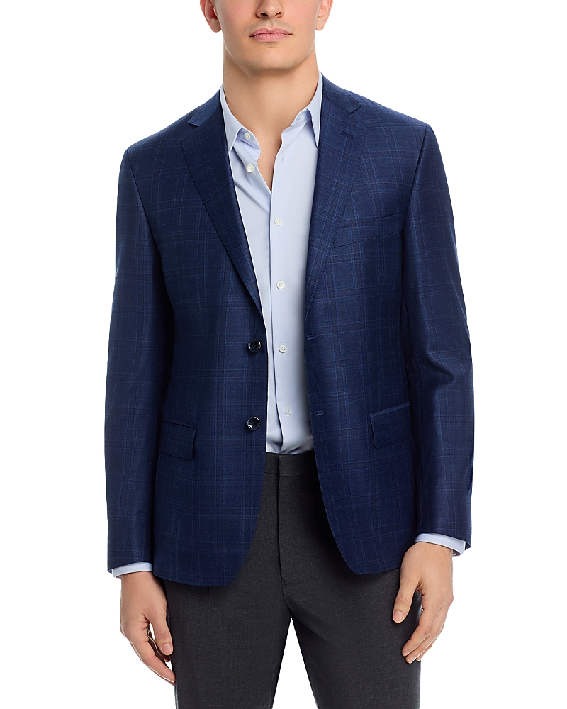 The Men's Store At Bloomingdale's Tonal Plaid Regular Fit Classic Jacket - Exclusive