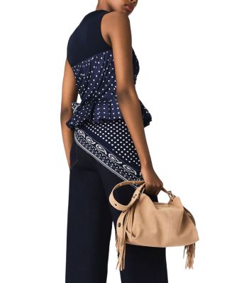 Patterned Bustier Top