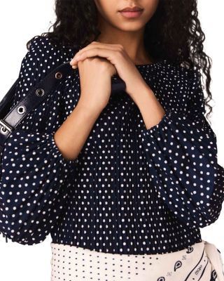 Patterned Pleated Dress