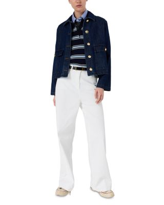 Leila Stripe Polo Top