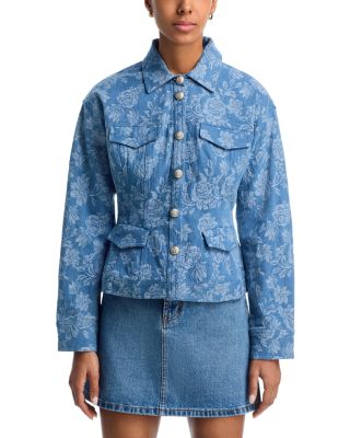 Denim Jacquard Jacket - Exclusive