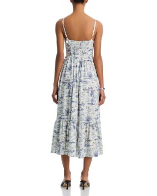Toile Midi Dress - Exclusive