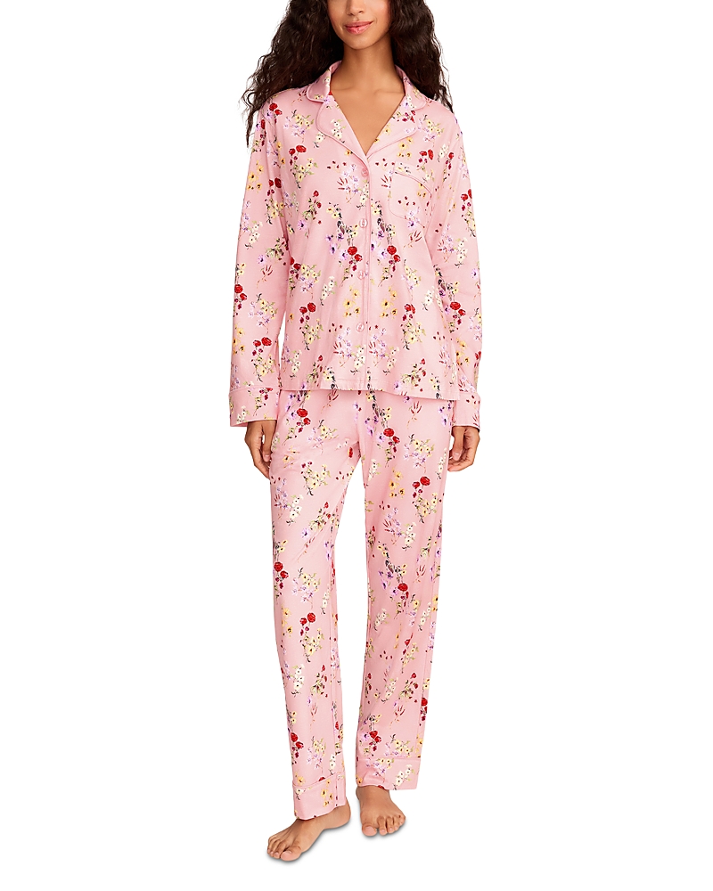 Petite Plume Brilliant Botanical Pima Cotton Jersey Pajama Set