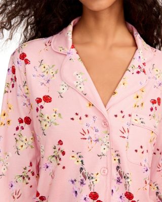 Brilliant Botanical Pima Cotton Jersey Pajama Set
