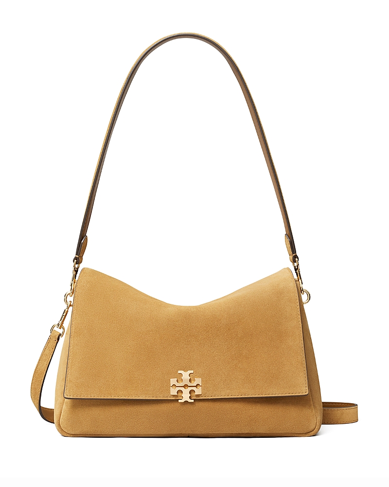 Tory Burch Kira Suede Shoulder Bag