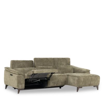 Riposto 3 Piece Fabric Motion Sectional