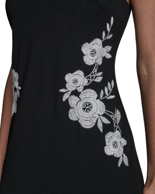 Scuba Crepe Midi Dress