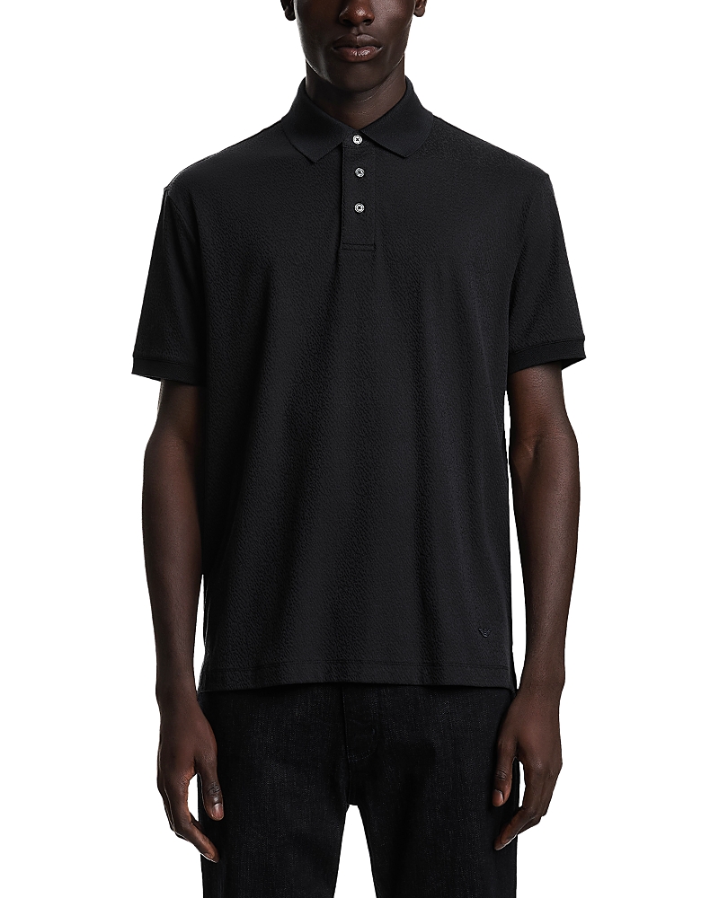 Emporio Armani Jacquard Polo Shirt