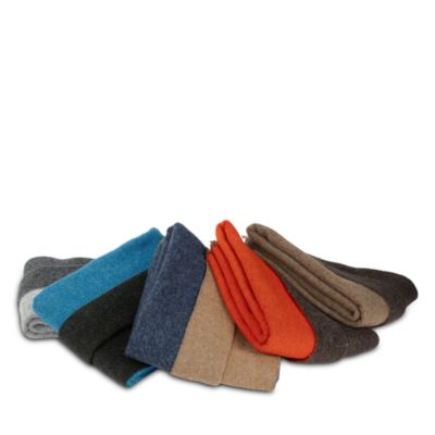 The Gentlemen's Collection Reversible Double Cloth Lambswool Throw