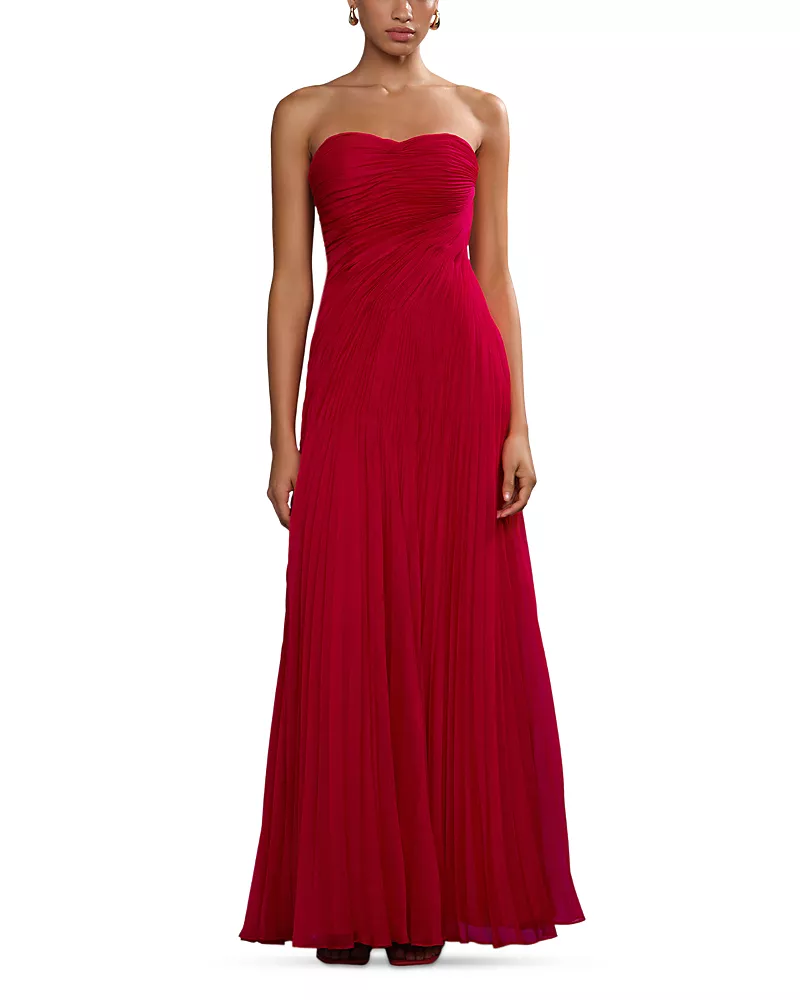 Amur Elea Pleated Dress