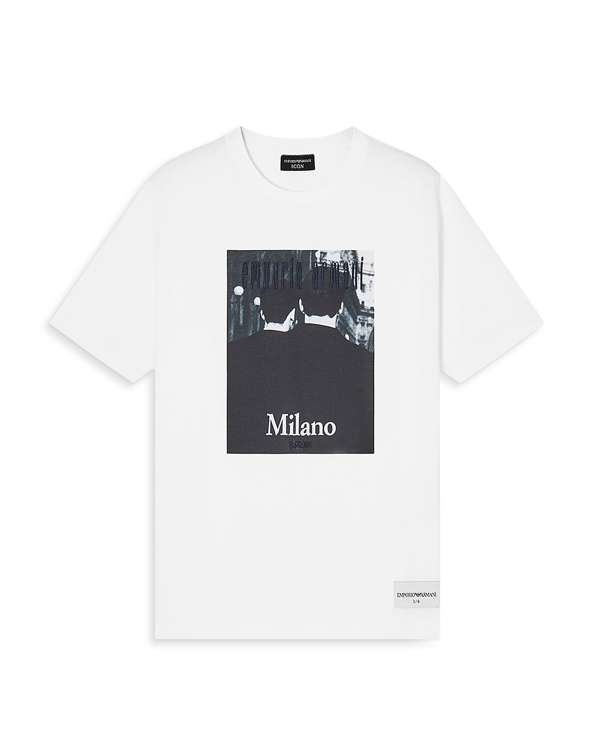 Emporio Armani Milano Graphic Logo T-Shirt