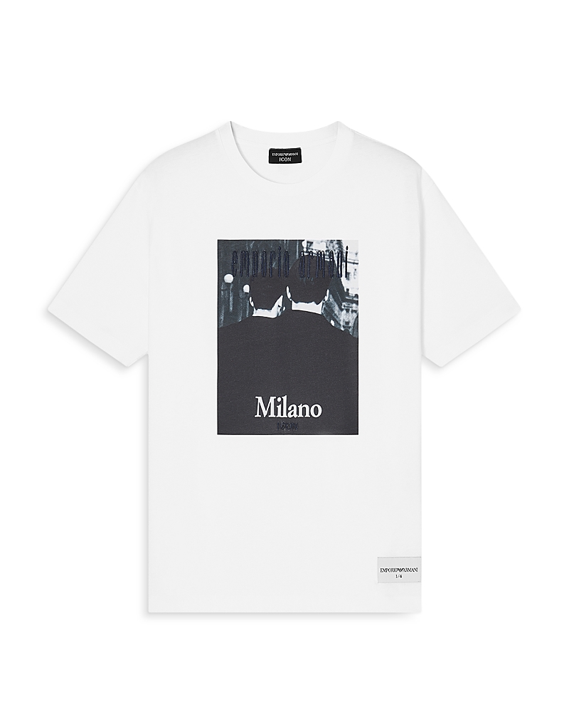 Emporio Armani Milano Graphic Logo T-Shirt