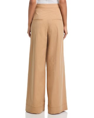 Heron Pleated Wide Leg Pants