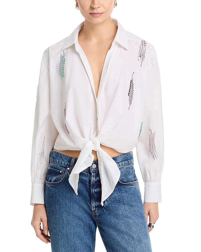 Cinq a Sept Paillette Whirl Marianna Top