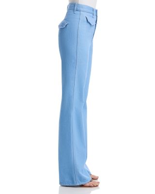 Crosbie High Rise Wide Leg Jeans in Bayside
