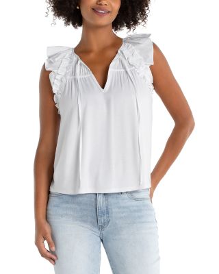 Flutter Sleeve Top