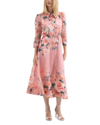 Anabella Floral Shirt Dress