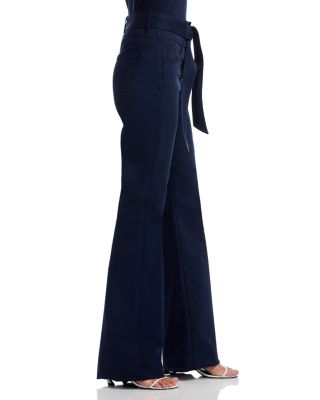 Rosanna Corset Wide Leg Jeans in Navy