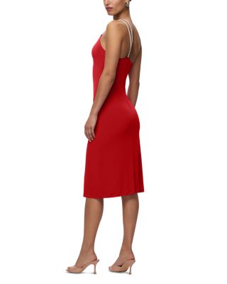 One Shoulder Midi Dress