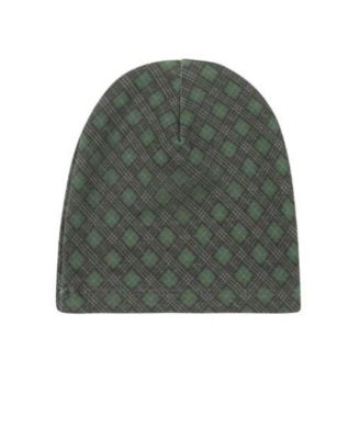  Unisex Velour Plaid Bear Collection Footie + Beanie - Baby