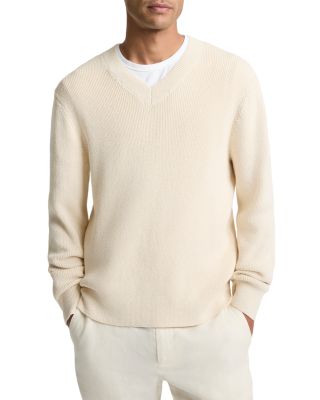 Spring Rib V-Neck Sweater