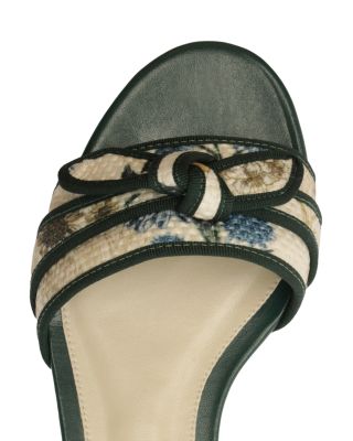 Women's Grossgrain Bow Slides