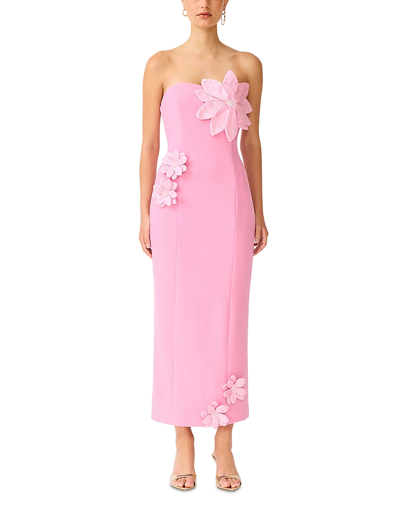 Elliatt Tova Midi Dress In Pink