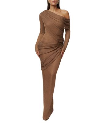  Opulent Metallic Bodysuit