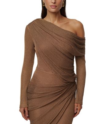  Opulent Metallic Bodysuit