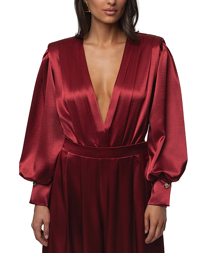 Jluxlabel Satin Radiance Bodysuit