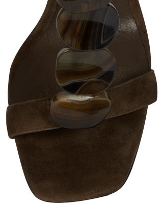 Women's Embellished Wedge Sandals