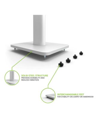 SP26PL 26" Bookshelf Speaker Stands with Rotating Top Plates and Cable Management - Pair