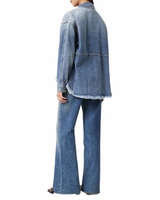 Ember High Rise Flare Leg Jeans in Vintage Indigo