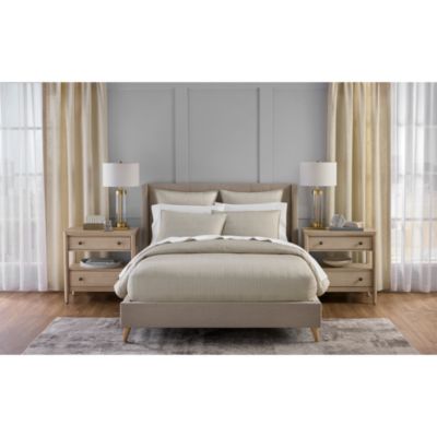 Luxe Textured Check Coverlet, King - Exclusive