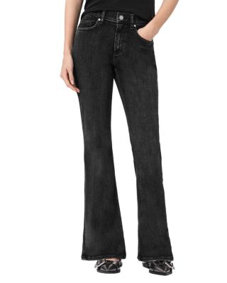 Ember High Rise Stretch Bootcut Jeans in Washed Black