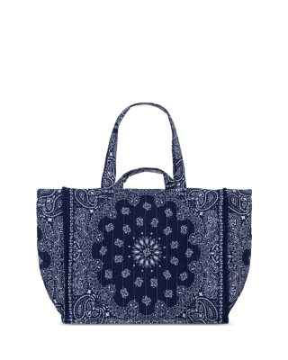 Maxi Cabas Quilted Bandana Tote