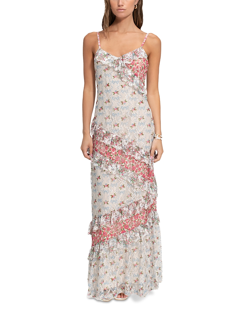 Agua Bendita Alana Cherish Ruffled Dress