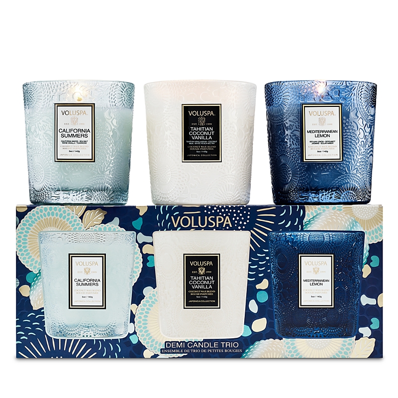 Voluspa Coastal Getaway Demi Candle Trio 5 oz.
