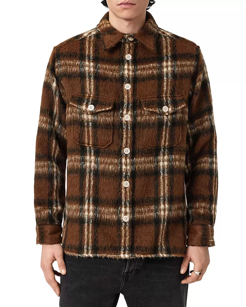 Allsaints Royodo Plaid Shirt