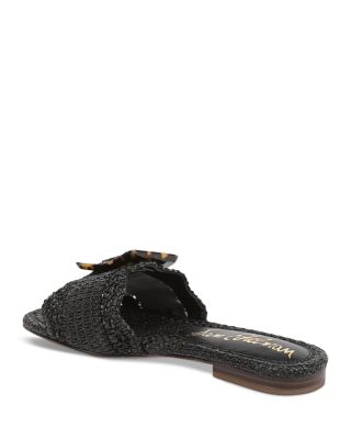Women's Bambi Raffia Slide Sandals