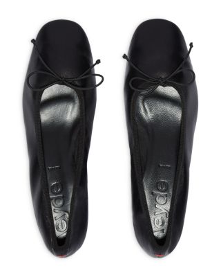 Women's Onda Leather Bow Flats