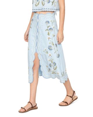 Audra Embroidered Skirt