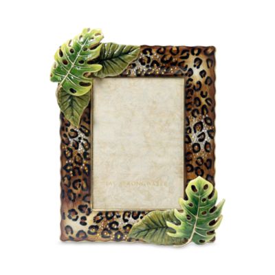 Orion Leopard Print and Palm Leaf, 5" x 7"