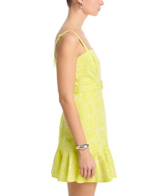 Embroidered Malva Floral Tonya Dress