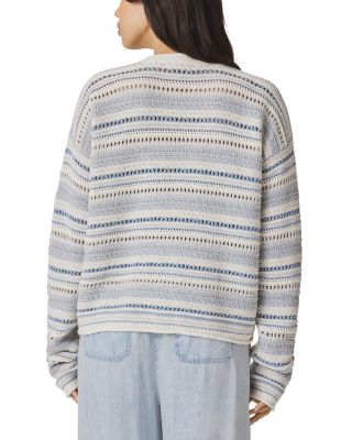 Addison Stripe Cardigan Sweater