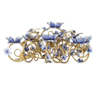 Claudine Floral & Butterfly Candelabra