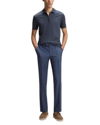 H Paras Quarter Zip Polo Shirt