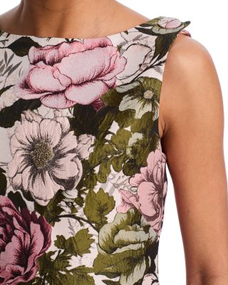 Lane Floral Jacquard Mini Dress
