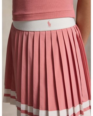 Girls' Striped Pleated Skort - Little Kid, Big Kid
