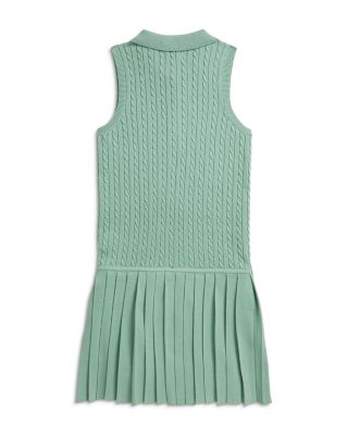 Girls' Mini Cable Cotton Polo Dress - Big Kid